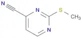 2-Methylsulfanylpyrimidine-4-carbonitrile