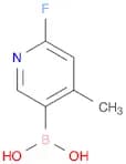 2-Fluoro-4-methylpyridine-5-boronic acid