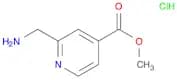 Methyl 2-(aminomethyl)pyridine-4-carboxylate, HCl
