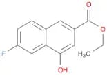 Ethyl 6-fluoro-4-hydroxy-2-naphthoate