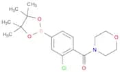 3-Chloro-4-(morpholinocarbonyl)phenylboronic acid, pinacol ester