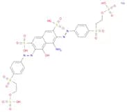 4-Amino-5-hydroxy-3,6-bis[[4-[[2-(sulfooxy)ethyl]sulfonyl]phenyl]azo]-2,7-naphthalenedisulfonic ac…
