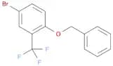 Benzene, 4-​bromo-​1-​(phenylmethoxy)​-​2-​(trifluoromethyl)​-