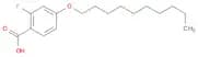4-(Decyloxy)-2-fluorobenzoic acid