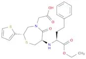 2-((2S,6R)-6-(((S)-1-Ethoxy-1-oxo-4-phenylbutan-2-yl)amino)-5-oxo-2-(thiophen-2-yl)-1,4-thiazepan-…