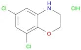 6,8-Dichloro-3,4-dihydro-2H-benzo[b][1,4]oxazine hydrochloride