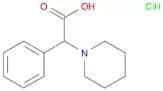 2-Phenyl-2-(piperidin-1-yl)acetic acid hydrochloride