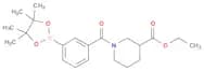 3-[3-(Ethoxycarbonyl)piperidine-1-carbonyl]phenylboronic acid pinacol ester