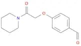 4-(2-Oxo-2-(piperidin-1-yl)ethoxy)benzaldehyde