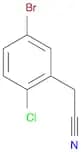2-(5-Bromo-2-chlorophenyl)acetonitrile