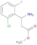 Methyl 3-amino-3-(2-chloro-6-fluorophenyl)propanoate