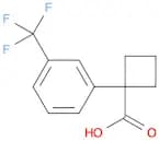1-[3-(Trifluoromethyl)phenyl]cyclobutane-1-carboxylic acid
