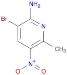 2-Amino-3-bromo-6-methyl-5-nitropyridine