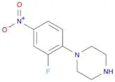 Piperazine,1-(2-fluoro-4-nitrophenyl)-