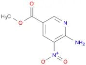 3-Pyridinecarboxylic acid, 6-amino-5-nitro-, methyl ester