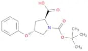 1,2-Pyrrolidinedicarboxylicacid, 4-phenoxy-, 1-(1,1-dimethylethyl) ester, (2S,4R)-
