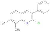 2-Chloro-7,8-dimethyl-3-phenylquinoline