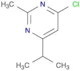 4-Chloro-6-isopropyl-2-methylpyrimidine