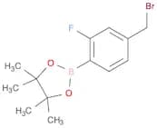 4-Bromomethyl-2-fluorophenylboronic acid pinacol ester