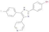4-(4-Fluorophenyl)-2-(4-hydroxyphenyl)-5-(4-pyridyl)-1H-imidazole