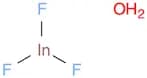 Indium fluoride trihydrate