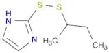 2-[(1-Methylpropyl)dithio]-1h-imidazole