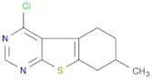 3-chloro-11-methyl-8-thia-4,6-diazatricyclo[7.4.0.0,2,7]trideca-1(9),2,4,6-tetraene