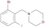 1-Bromo-3-fluoro-2-(morpholinomethyl)benzene