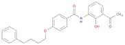 N-(3-Acetyl-2-hydroxyphenyl)-4-(4-phenylbutoxy)benzamide