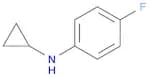 BENZENAMINE, N-CYCLOPROPYL-4-FLUORO-