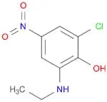 2-Chloro-6-(ethylamino)-4-nitrophenol