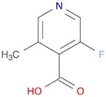 3-Fluoro-5-methylisonicotinic acid