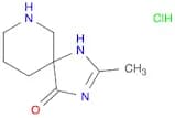 2-Methyl-1,3,7-triaza-spiro[4.5]dec-1-en-4-one HCl