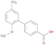 4-(2-Methoxy-5-methylphenyl)benzoic acid