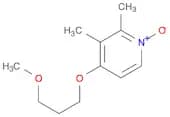 Pyridine,4-(3-methoxypropoxy)-2,3-dimethyl-, 1-oxide
