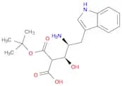 2,4,5-Trideoxy-4-[[(1,1-dimethylethoxy)carbonyl]amino]-5-(1H-indol-3-yl)-L-threo-pentonic acid