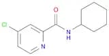 N-Cyclohexyl 4-chloropicolinamide