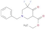 ethyl 1-benzyl-5,5-difluoro-4-oxopiperidine-3-carboxylate