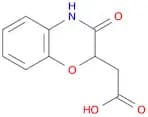 2H-1,4-Benzoxazine-2-aceticacid, 3,4-dihydro-3-oxo-