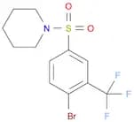 1-(4-Bromo-3-trifluoromethylphenylsulfonyl)piperidine