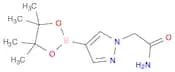 2-(4-(4,4,5,5-Tetramethyl-1,3,2-dioxaborolan-2-yl)-1H-pyrazol-1-yl)acetamide
