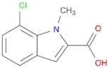 7-Chloro-1-methyl-1H-indole-2-carboxylic acid