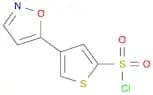 4-(Isoxazol-5-yl)thiophene-2-sulfonyl chloride
