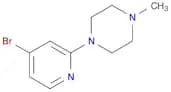 4-Bromo-2-(4-methylpiperazino)pyridine