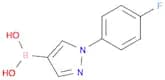 1-(4-Fluorophenyl)pyrazole-4-boronic acid
