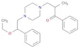 3-[4-(2-ethoxy-2-phenylethyl)piperazin-1-yl]-2-methyl-1-phenylpropan-1-one