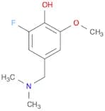 4-(Dimethylaminomethyl)-6-fluoro-2-methoxyphenol