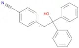 4-(2-Hydroxy-2,2-diphenylethyl)benzonitrile