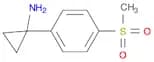 1-(4-methanesulfonylphenyl)cyclopropan-1-amine