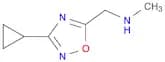 1-(3-Cyclopropyl-1,2,4-oxadiazol-5-yl)-N-methylmethanamine